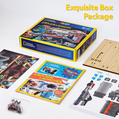 Пазл Cubic Fun Набір для моделювання STEM Пускова установка для літаків (DS1091h) Вінниця - фото 2