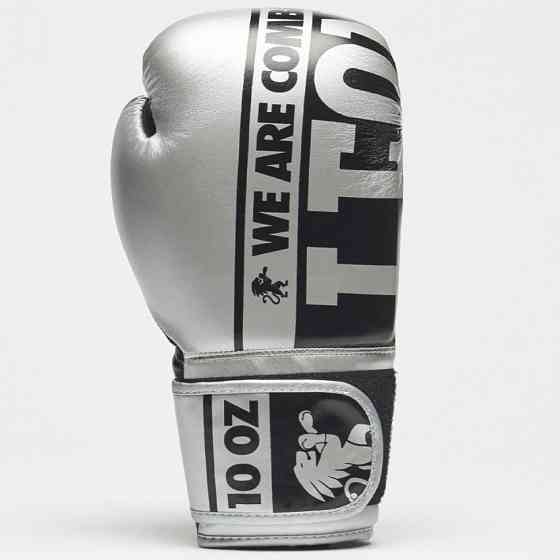 Рукавички боксерські для боксу та єдиноборств із натуральної шкіри професійні оригінальні Leone 12 унцій Київ