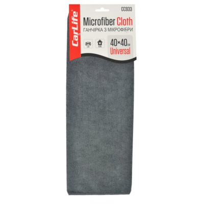 Автомобильная салфетка CARLIFE 40*40 см сіра (CC933) Винница - изображение 3