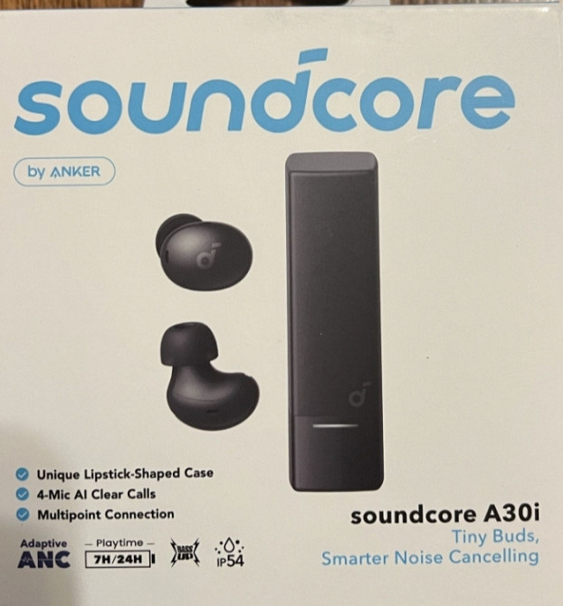 Нові! Наушники TWS Anker SoundСore A30i Black (A3958G11) Київ - фото 4