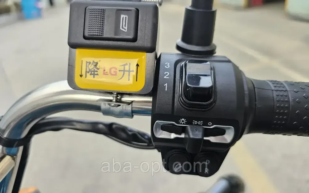 Електричний трицикл вантажний-гібридний кузов 1,6 м SOK CARGO MAX 2500W-72V-58,5Ah ГІБРІД шини Одеса - фото 2