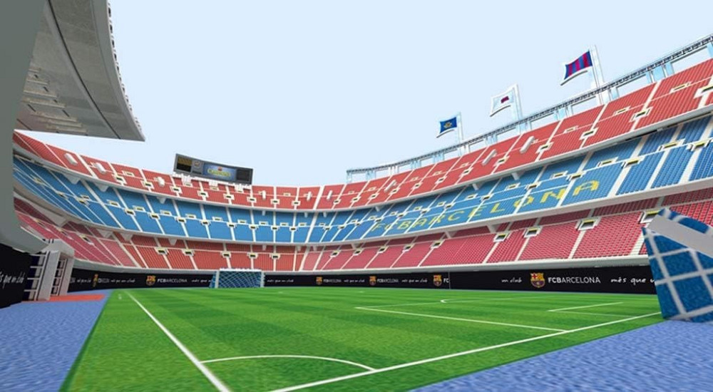 Стадіон Камп Ноу. Величезні 3D пазли "Camp Nou" Тривимірний конструктор-головоломка Кам'янець-Подільський - фото 6