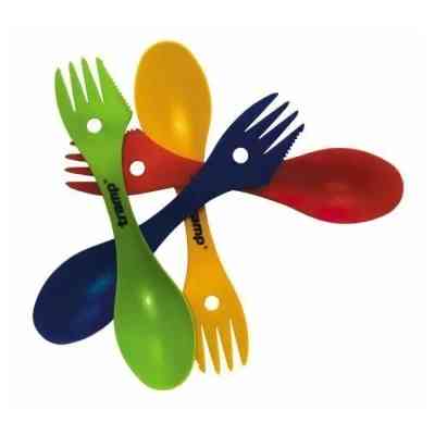 Ложка-виделка туристична Tramp пластик Blue (UTRC-069-blue) Вінниця