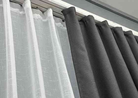 Премиальная ткань рогожка для штор 