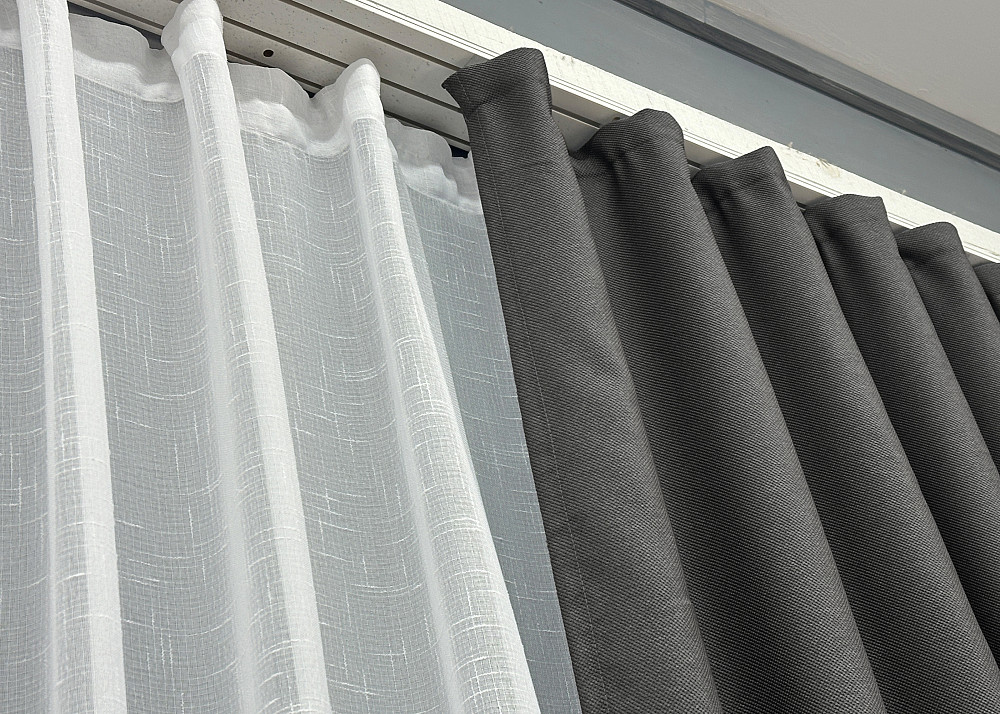 Премиальная ткань рогожка для штор 