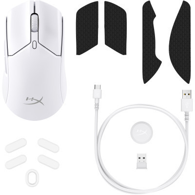 Мышка HyperX Pulsefire Haste 2 Wireless White (6N0A9AA) Винница - изображение 11