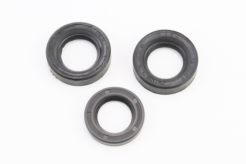 Сальники к-кт 3шт (24x38,2x7; 25x42x10-2шт) редуктора (нового зразка) Київ - фото 1