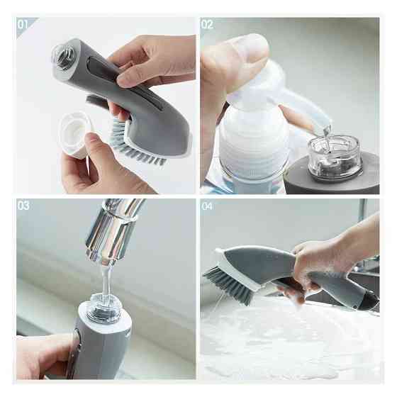 Щітка для прибирання з дозатором 150 мл WMC-brush-2 Одеса