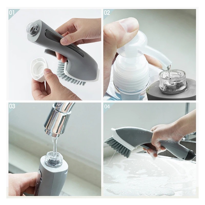 Щітка для прибирання з дозатором 150 мл WMC-brush-2 Одеса - фото 5