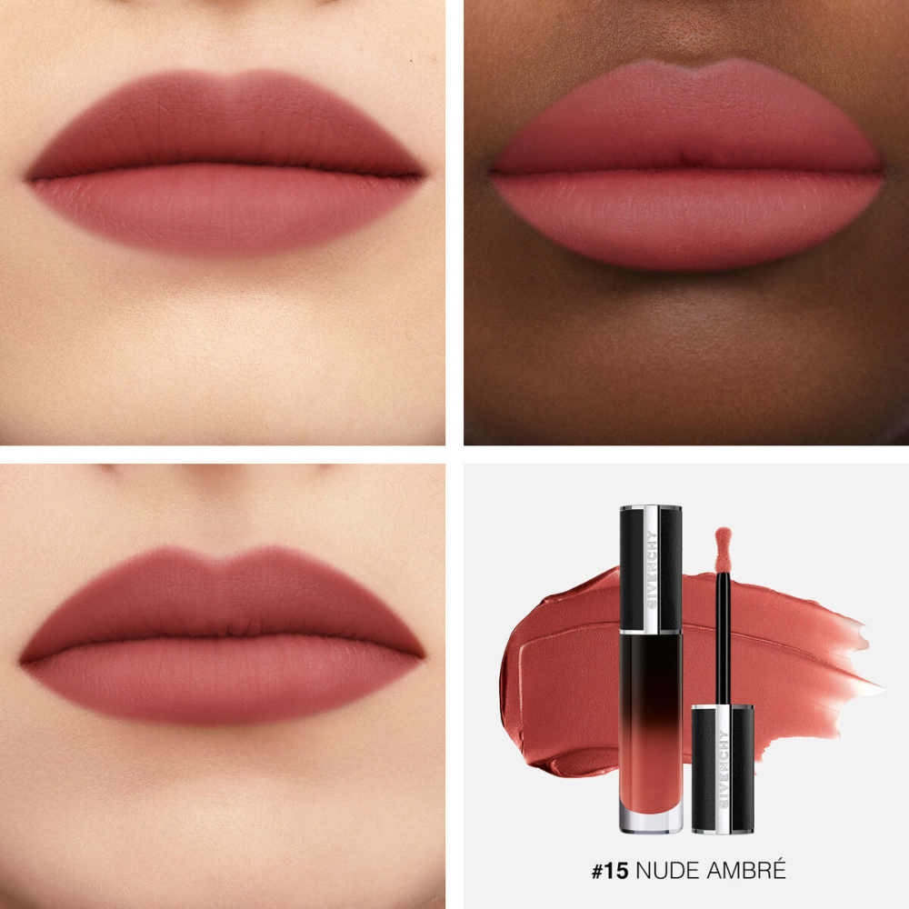 Рідка помада для губ Givenchy (Живанці) Le Rouge Interdit Cream Velvet Lipstick 15 Nude Ambre Слов'янськ - фото 3