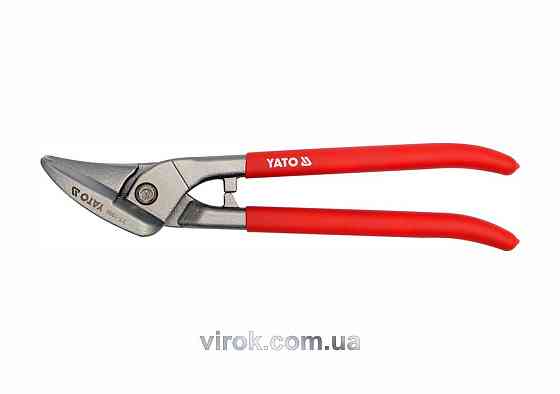 Ножиці по металу ліві YATO : L= 260 мм [6/24] Одесса