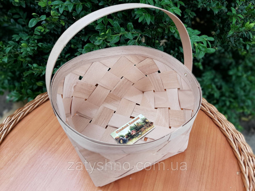 Корзина из шпона Киев - изображение 2