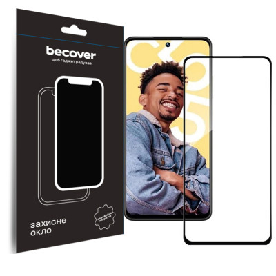 Скло захисне BeCover Realme C55 Black (709765) Вінниця - фото 1