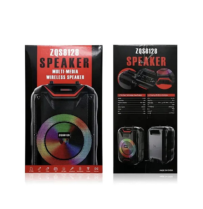 Колонка музична портативна Bluetooth ZQS 8128 (8) 8176 Одеса - фото 1