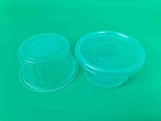 Супник прозрачный ребристий D-115 (350 гр) Андрекс (50 шт) Харьков