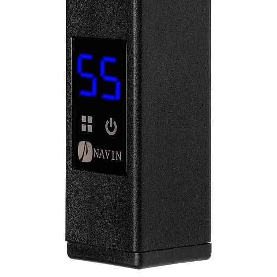 Рушникосушка електрична Navin Класик Квадро 500х800 Sensor з таймером, чорний муар (12-216153-5080) Київ