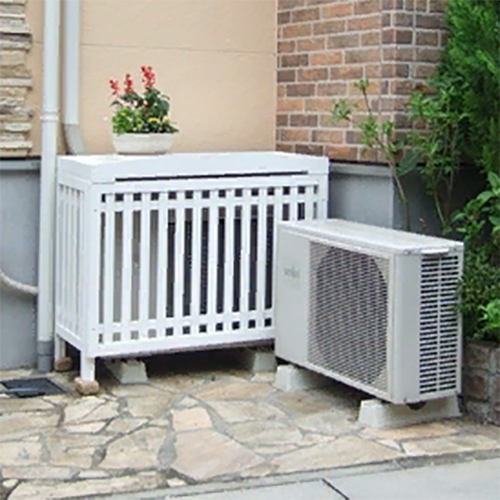 Камуфляжна тумба кондиціонера "Чимботе" зефір Миколаїв - фото 1