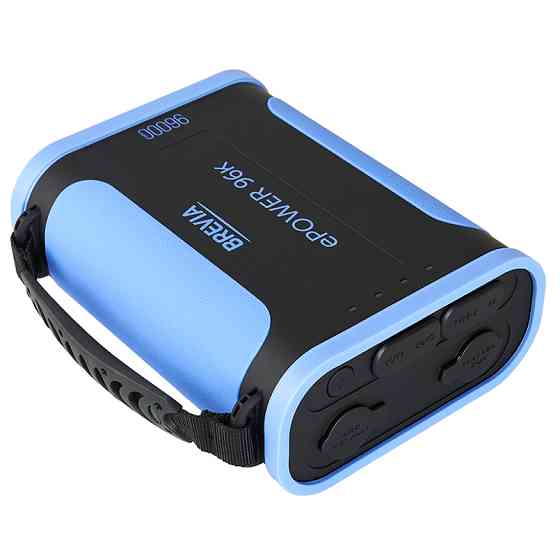 Повербанк (Power Bank) Brevia ePower 96000mAh 307.2Wh LiFePo4 чорно-синій Львів