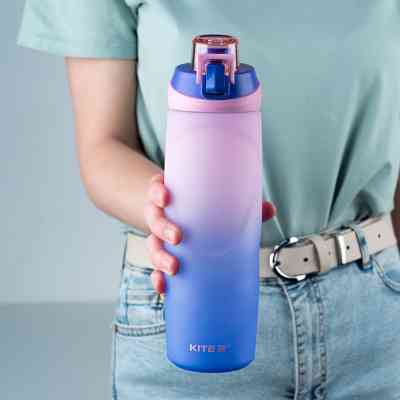 Поильник-непроливайка Kite 760 мл, фиолетово-розовая (K24-1200-2) Винница