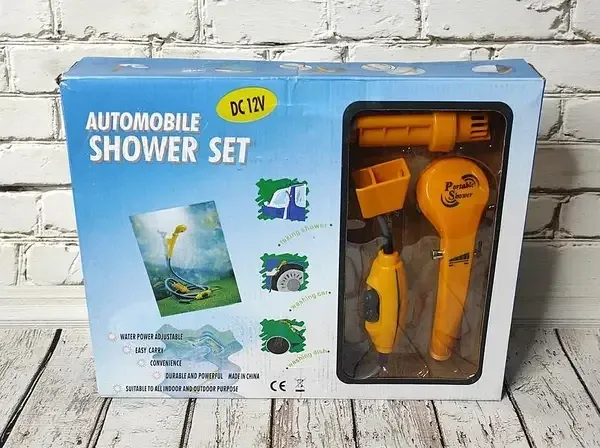 Автомобильный душ YD104: портативный автодуш от прикуривателя 12В для кемпинга и туризма Одесса - изображение 3