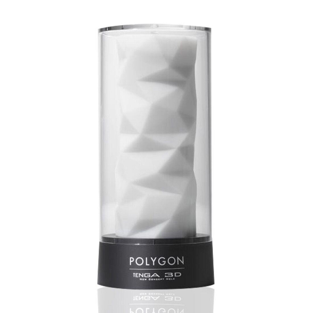 Мастурбатор Tenga 3D Polygon, дуже ніжний, з антибактеріального еластомеру зі сріблом Sex Aura Київ - фото 1