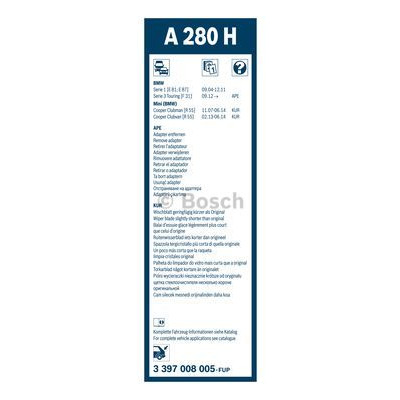 Щетка стеклоочистителя Bosch 3 397 008 005 Винница - изображение 5