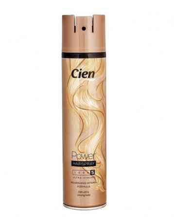 Лак для волос сильная фиксация Cien, 400 ml (Германия) Львов