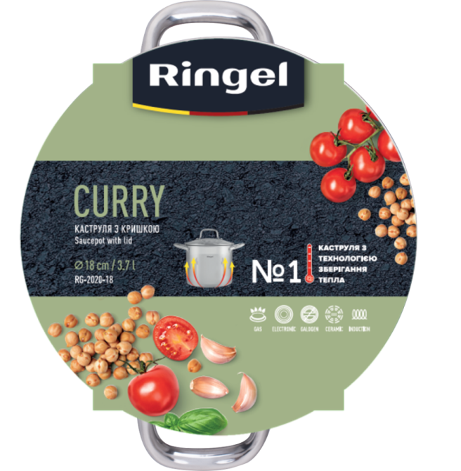 Каструля Ringel Curry (3.7 л) 18 см (6990944) Київ - фото 4