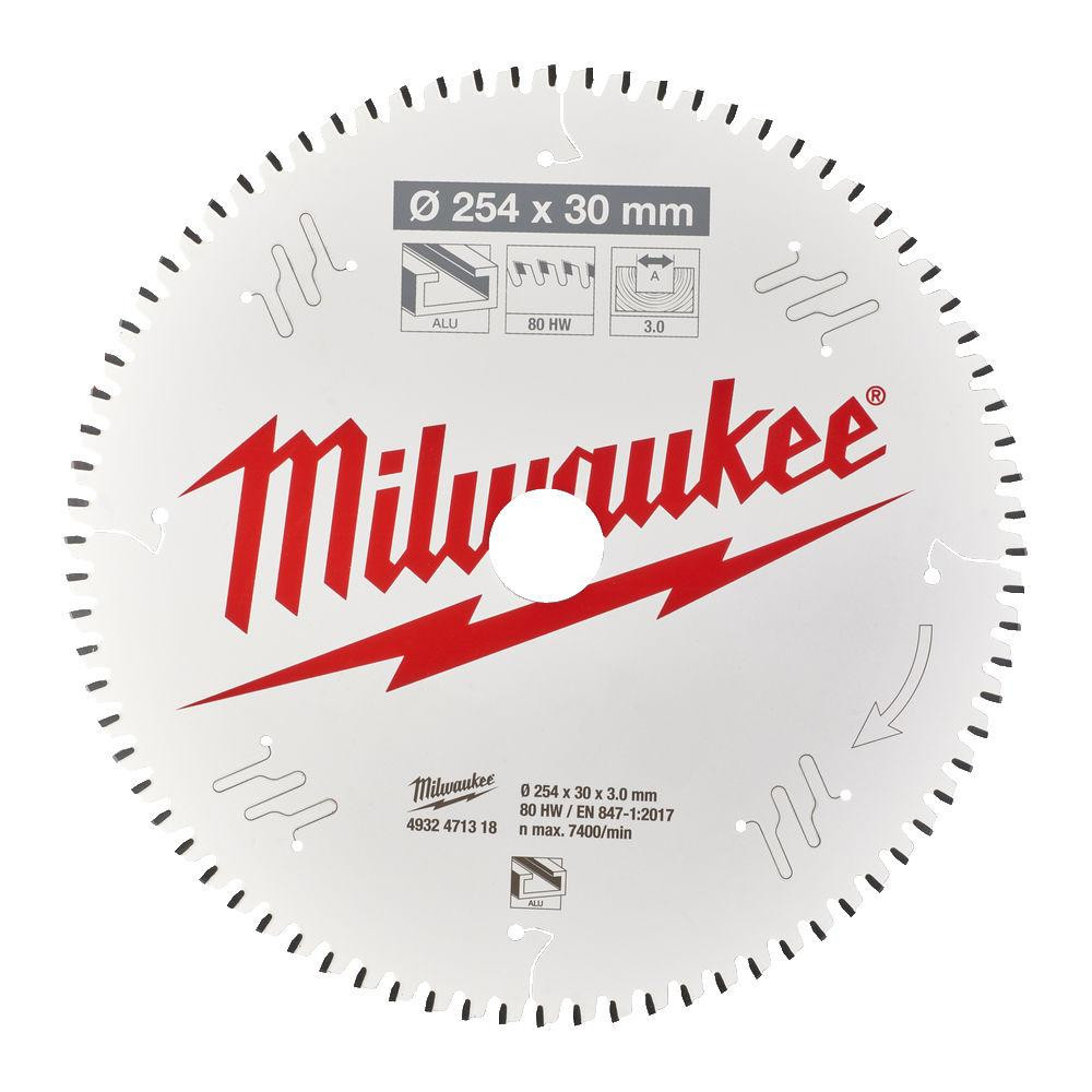 Диск пиляльний PFTE MILWAUKEE, O254/30мм, 80 зуб. Одесса - изображение 2