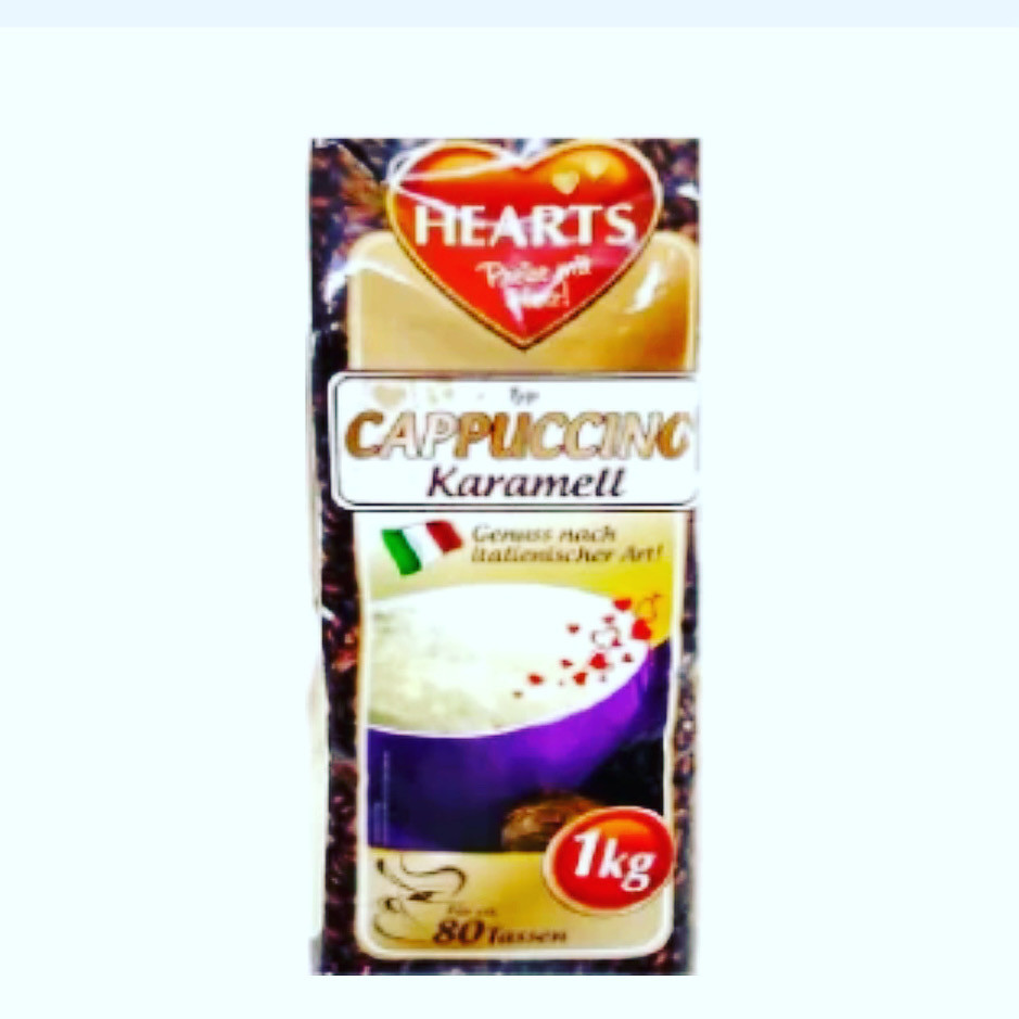 Капучіно HEARTS Cappuccino Karamell 1 кг Виноградов - изображение 1