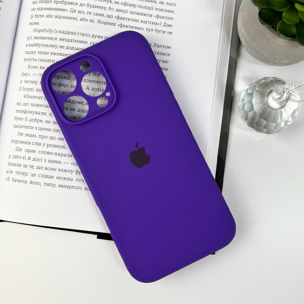 Чохол для смартфона Silicone Full Case AA Camera Protect for Apple iPhone 16 Pro 54,Amethist Київ - фото 7