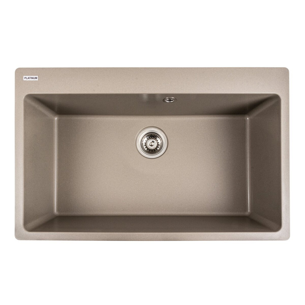 PLATINUM Гранітна мийка для кухні Platinum 7850 Bogema матовий Титан Київ - фото 1
