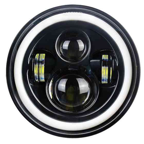 Світлодіодна фара AllLight JR-4-45W 3chip CREE ближнє+дальнє (DRL+поворот) НИВА, ВАЗ, ГАЗ, УАЗ, JEEP, VW Харків