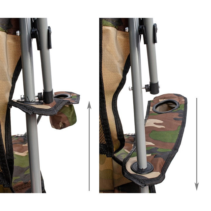 Кресло складное рыболовное с козырьком и подстаканником + чехол Trizand (23672) Нововолынск - изображение 6