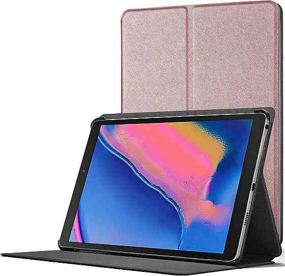 Протиударний чохол-книжка Fc на Samsung Galaxy Tab S7 Plus (T970/975) RoseGold Дніпро
