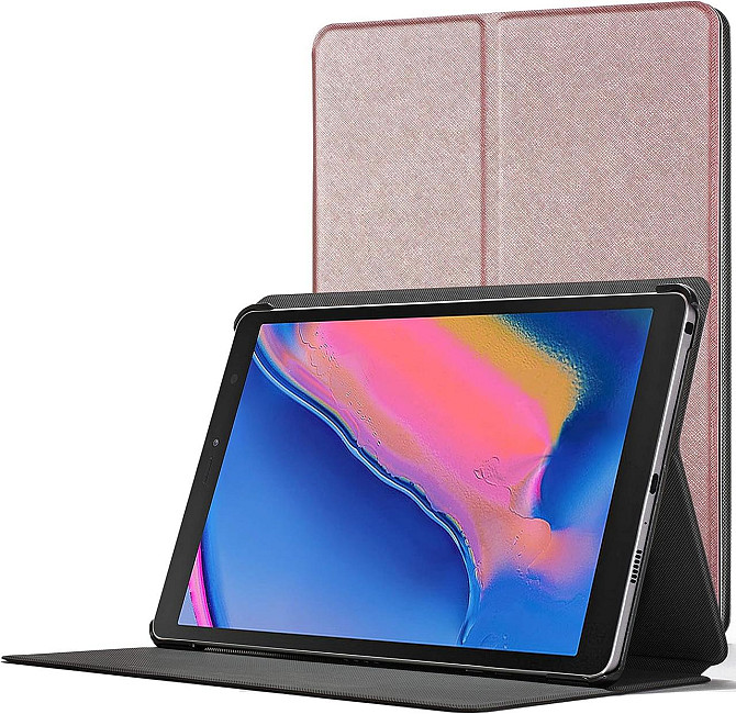 Протиударний чохол-книжка Fc на Samsung Galaxy Tab S7 Plus (T970/975) RoseGold Дніпро - фото 1