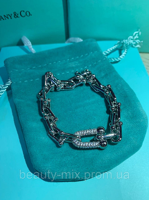 Браслет цепь Тиффани Tiffany посеребрение Одесса - изображение 5
