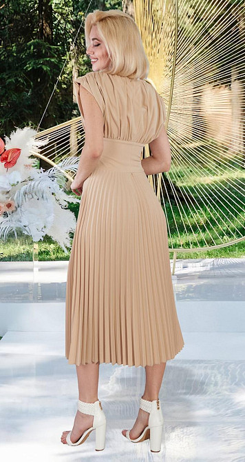 Плаття зі спідницею плісе (44) Київ - фото 4