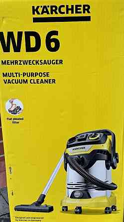 Пылесос KARCHER WD6 P S V-30/6/22/T с розеткой пилосос kercher. Харків