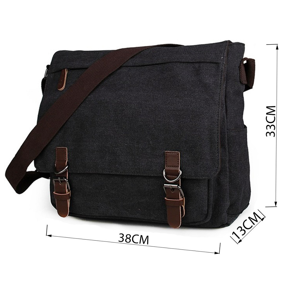 Сумка мужская Vintage 14587 Серая Киев - изображение 3