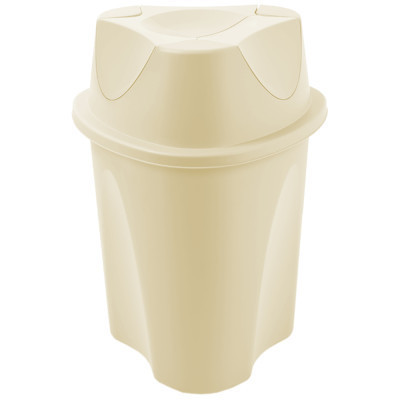 Контейнер для сміття Planet Household Twist кремовий 23 л (6882) Вінниця - фото 1