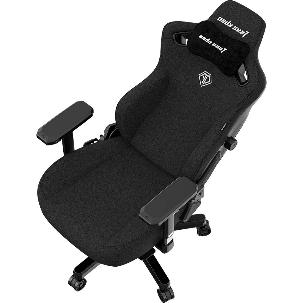 Крісло для геймерів Anda Seat Kaiser 3 Size L Fabric Black (AD12YDC-L-01-B-CF) ( Чорний ) Харків - фото 8