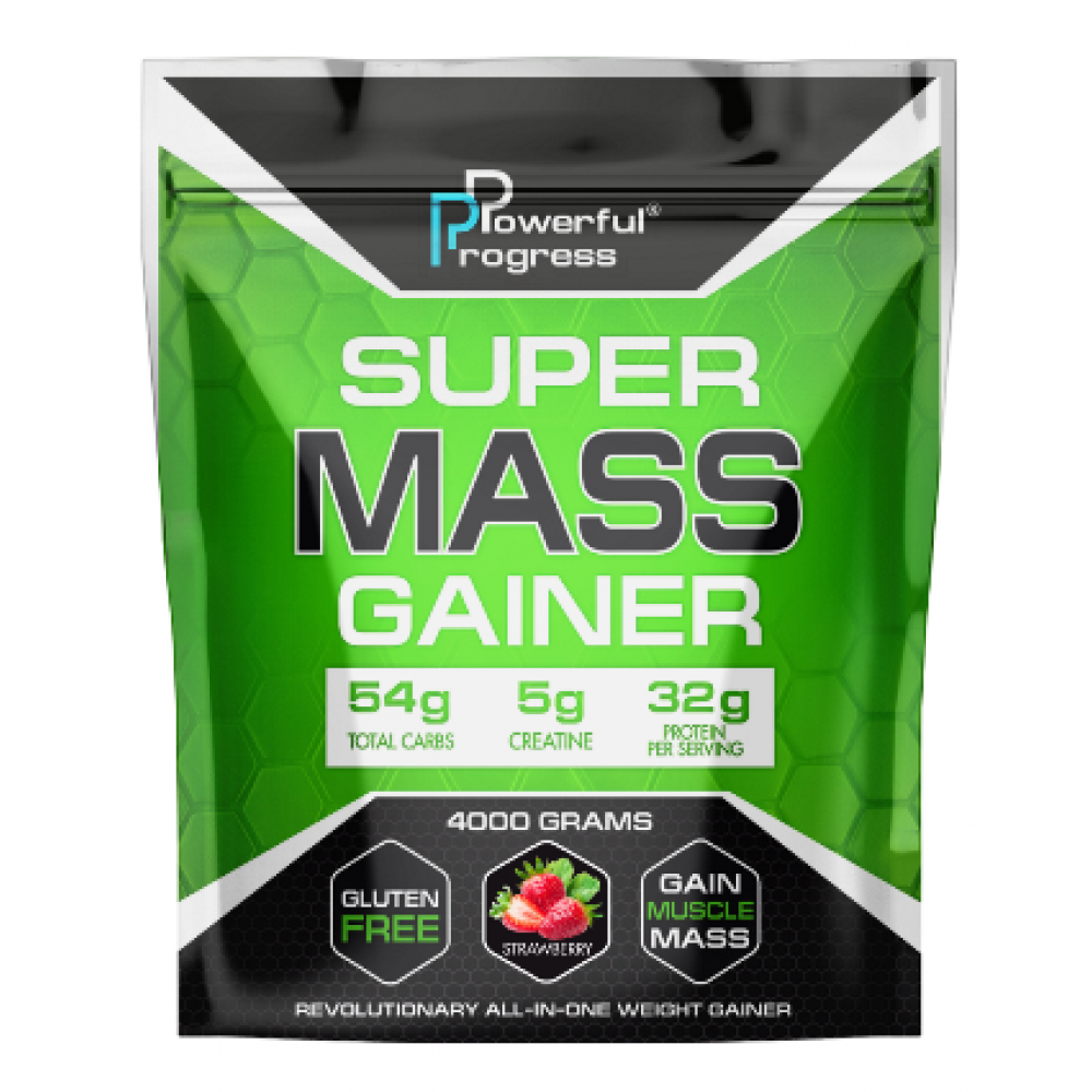 Super Mass Gainer - 4000g Strawberry Київ - фото 1