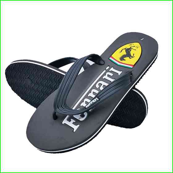 Чоловічі В'єтнамки Капці FERRARI Шльопанці Сірі Шльопанці (розміри: 41,42,43,44) Дніпро