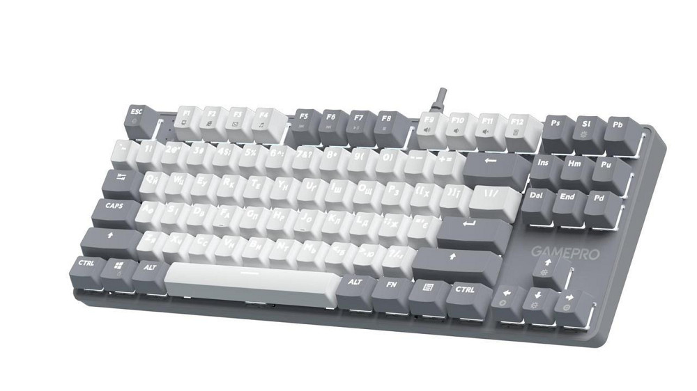 Клавиатура GamePro Genesis Metallic MK110G Outemu Red Swithes USB Gray ( 17405 ) Харків - фото 2