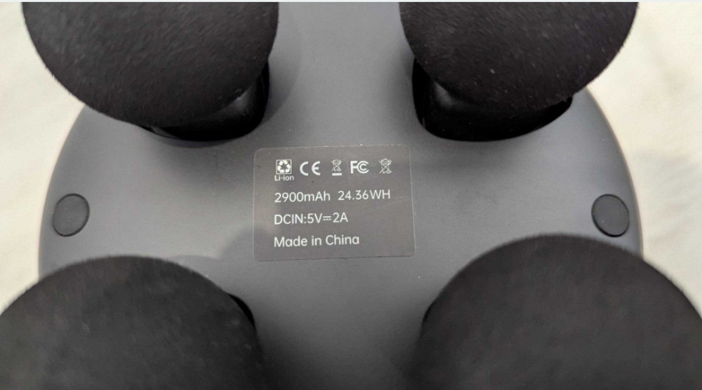 Массажер HYAKO F1 для глубокого массажа насадки, аккумуляторный 2900mAh. Харьков - изображение 4