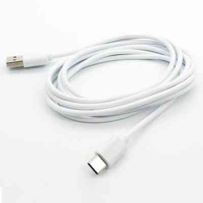 Дата кабель Dengos USB 2.0 AM to Type-C 2.0m white (PLS-TC-2M-WHITE) Винница