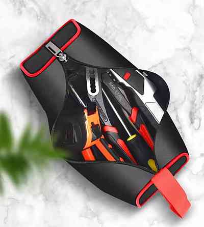 Сумка для инструментов Delixe Electric 26 на 10 см черный Киев