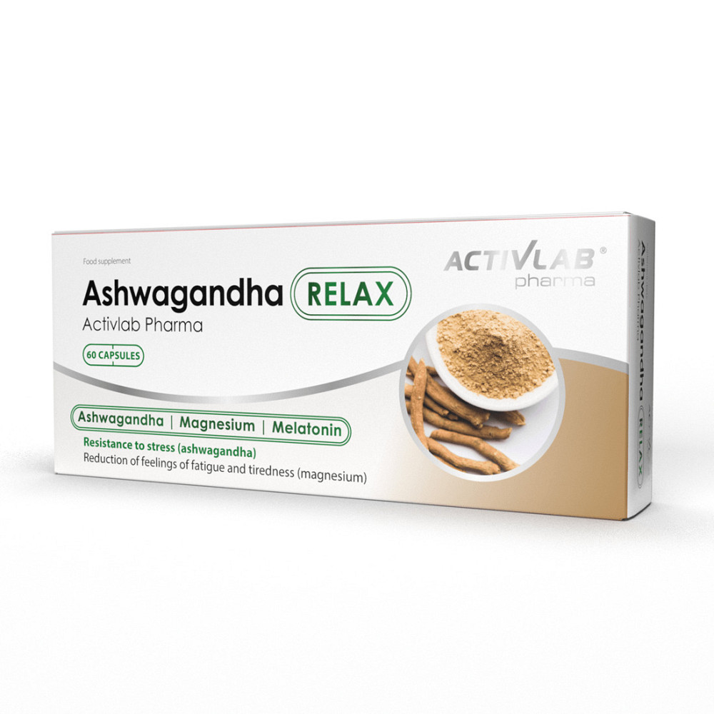 Экстракт ашваганды Activlab Ashwagandha Relax 60caps Луцк - изображение 1