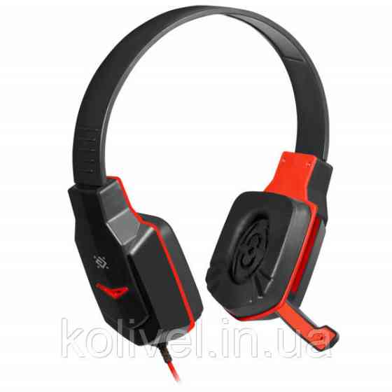 Ігрова гарнітура Defender Warhead G-320 чорно-червона, кабель 1.8м (64033) Киев